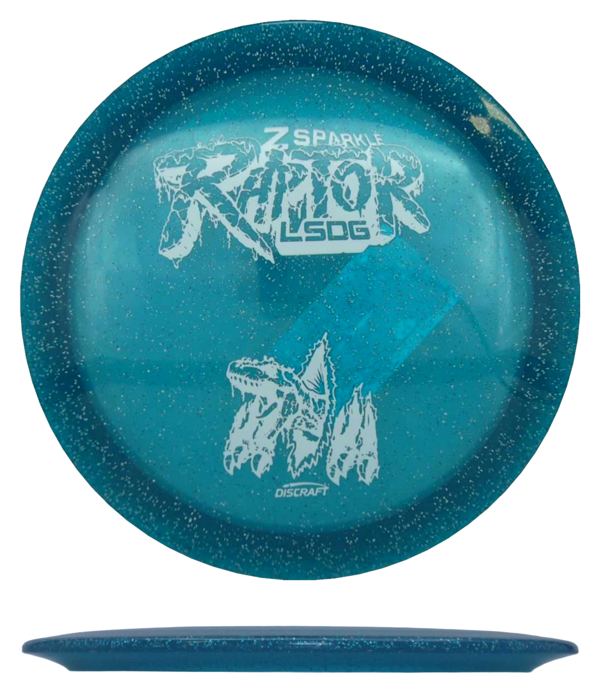 Discraft Raptor - Z Sparkle - 2026 Ledgestone (Season One) / 173-74g - Blue (White) - Skyline Disc Golf