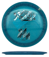 Discraft Raptor - Z Sparkle - 2026 Ledgestone (Season One) / 173-74g - Blue (Black & Silver) - Skyline Disc Golf
