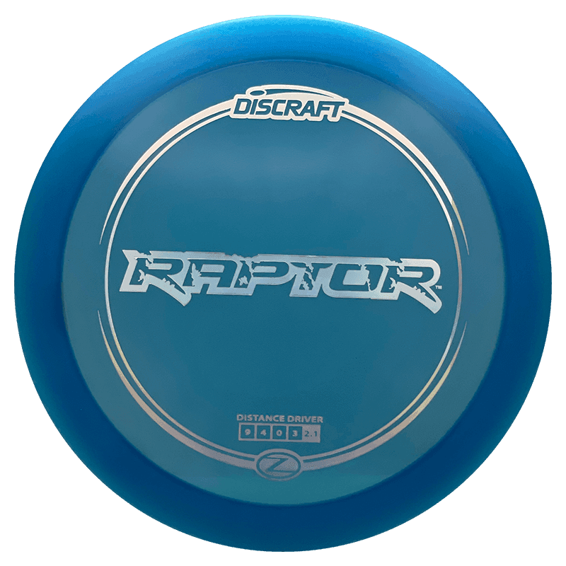 Discraft Raptor - Z Line / 173-74g - Blue (Chrome) *1014*