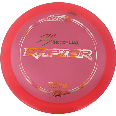 Discraft Raptor Discraft Raptor - Z Line / 173-74g - Light Red (Red/Orange Jellybean) - Skyline Disc Golf