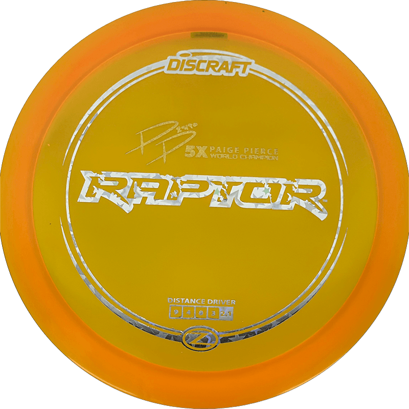 Discraft Raptor Discraft Raptor - Z Line / 173-74g - Orange (Silver Stars) - Skyline Disc Golf