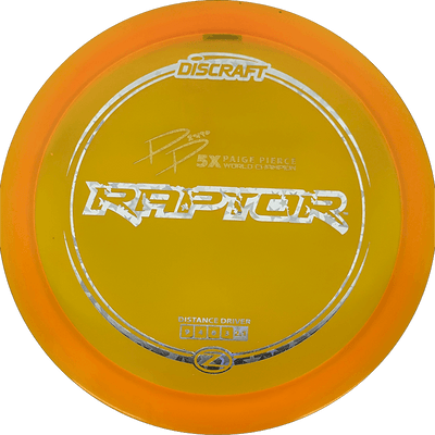 Discraft Raptor Discraft Raptor - Z Line / 173-74g - Orange (Silver Stars) - Skyline Disc Golf