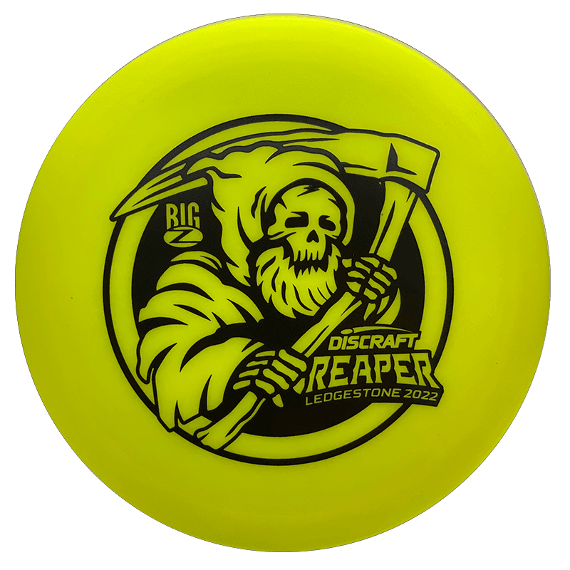 Discraft Reaper Discraft Reaper - Big Z / 173-74g - Yellow (Black - Ledgestone Stamp) - Skyline Disc Golf