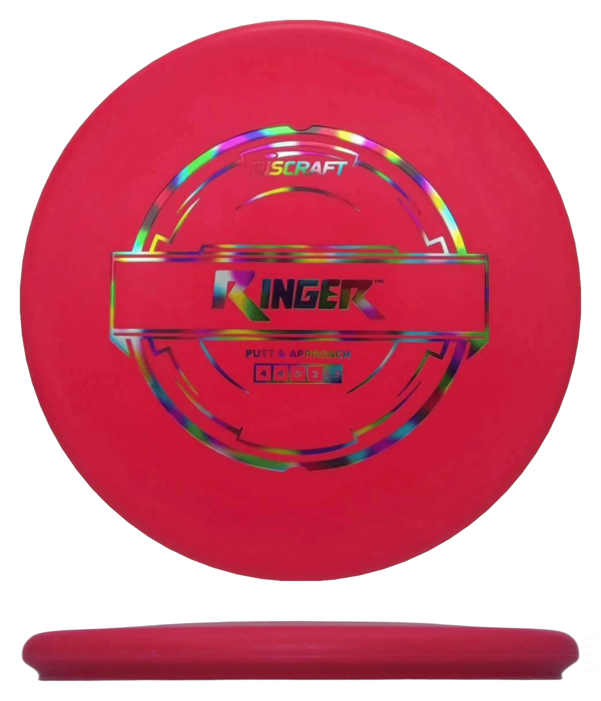 Discraft Ringer - Putter Line / 170-72g - Red (Jellybean) - Skyline Disc Golf