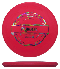 170 - 72g - Red (Jellybean) Putter Line Discraft Ringer - Skyline Disc Golf