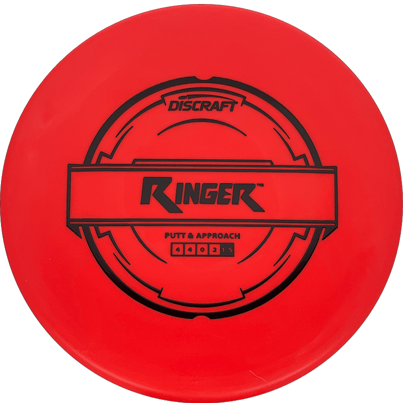 Discraft Ringer Discraft Ringer - Putter Line / 167-69g - Red (Black) - Skyline Disc Golf