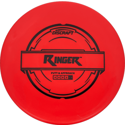 Discraft Ringer Discraft Ringer - Putter Line / 167-69g - Red (Black) - Skyline Disc Golf