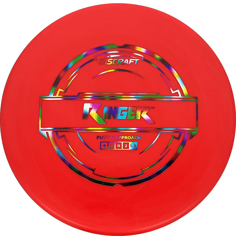 Discraft Ringer Discraft Ringer - Putter Line / 170-72g - Red (Jellybean) - Skyline Disc Golf