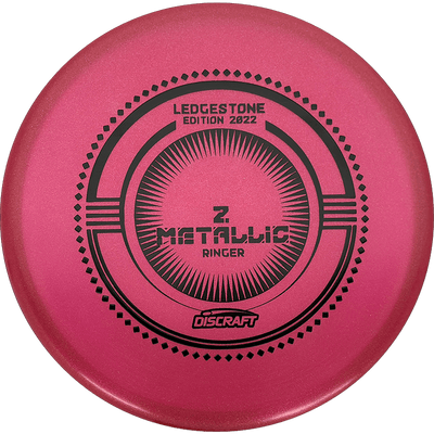 Discraft Ringer Discraft Ringer - Z Metallic - 2022 Ledgestone Edition / 173-74g - Red (Black) - Skyline Disc Golf