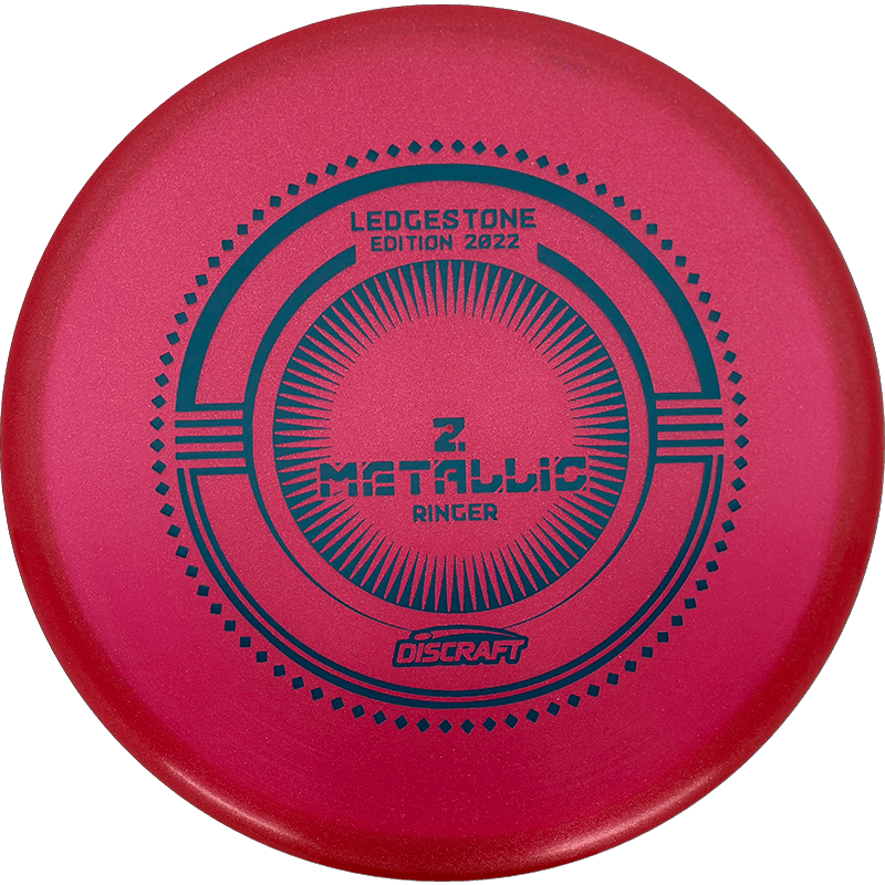 Discraft Ringer Discraft Ringer - Z Metallic - 2022 Ledgestone Edition / 173-74g - Red (Blue) - Skyline Disc Golf