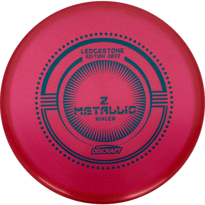 Discraft Ringer Discraft Ringer - Z Metallic - 2022 Ledgestone Edition / 173-74g - Red (Blue) - Skyline Disc Golf