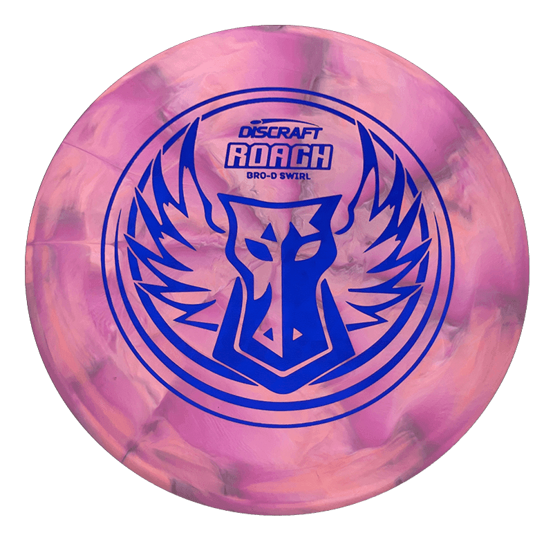 Discraft Roach Discraft Roach - Bro D Swirl / 164-66g - Pink/Lavender Burst (Blue - Darkhorse) - Skyline Disc Golf