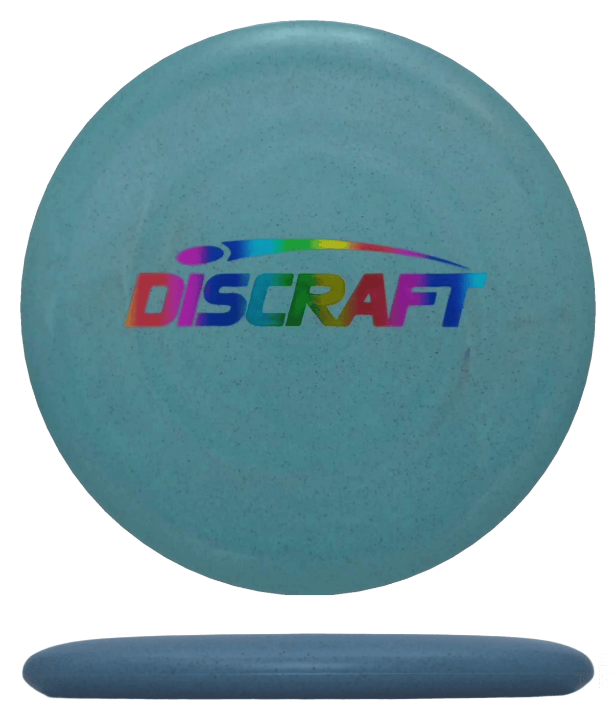 155 - 59g - Blue Green (Rainbow) Rubber Blend Discraft Roach - Skyline Disc Golf