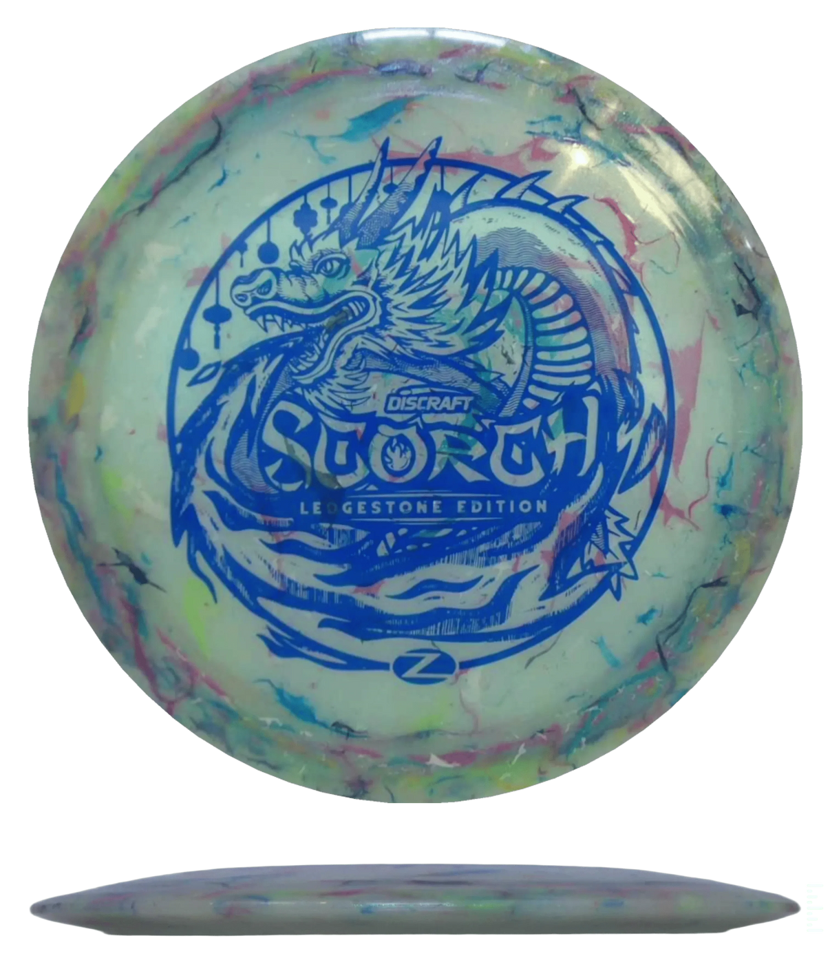 Discraft Scorch - Colorshift Jawbreaker Z FLX - 2026 Ledgestone / 173-74g - Multicolor Pearlescent (Blue) - Skyline Disc Golf