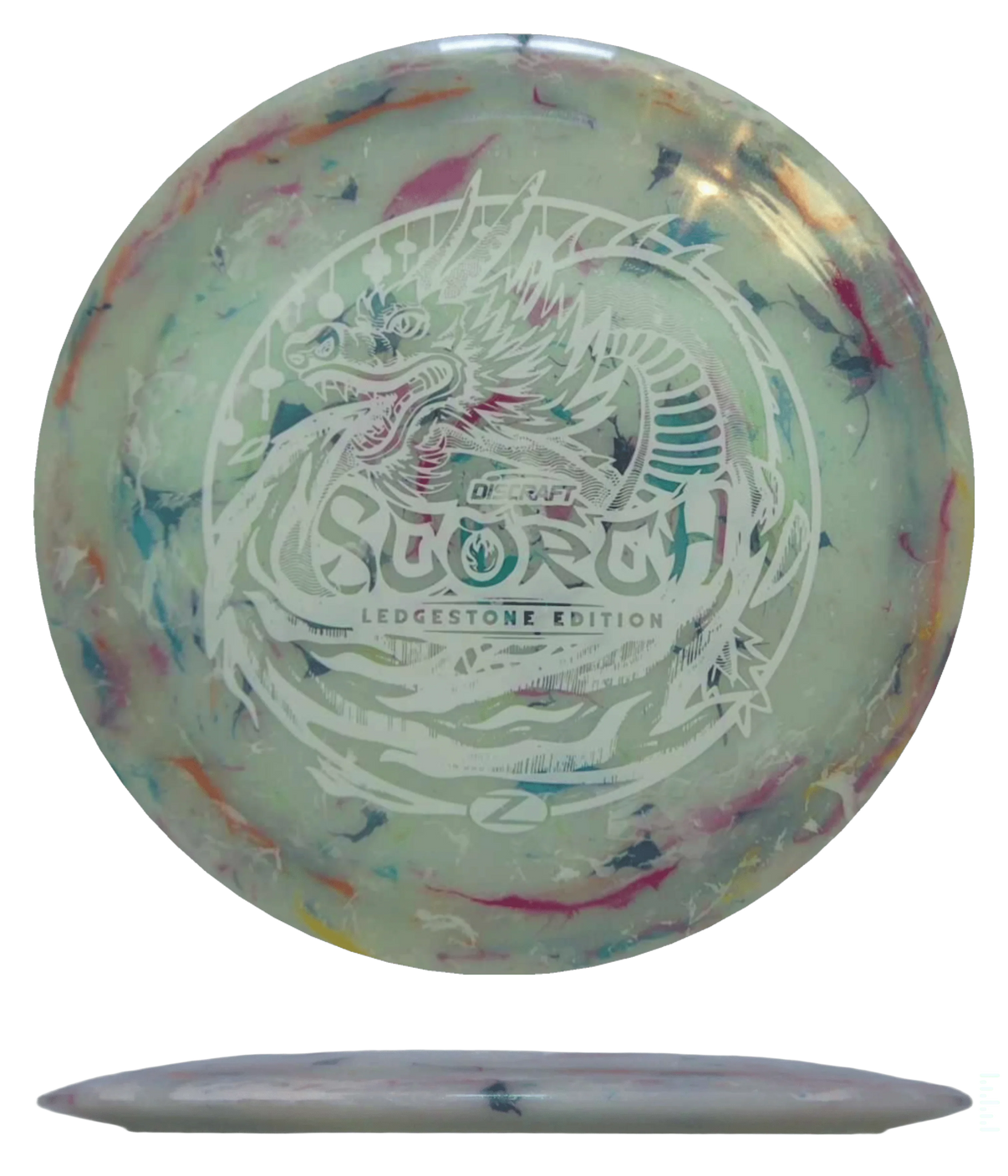 Discraft Scorch - Colorshift Jawbreaker Z FLX - 2026 Ledgestone / 170-72g - Multicolor Pearlescent (White) - Skyline Disc Golf