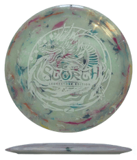 170 - 72g - Multicolor Pearlescent (White) Colorshift Jawbreaker Z FLX - 2026 Ledgestone Discraft Scorch - Skyline Disc Golf