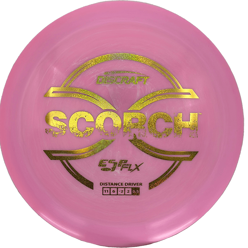 Discraft Scorch Discraft Scorch - ESP FLX / 167-69g - Pink (Gold Glitter) - Skyline Disc Golf