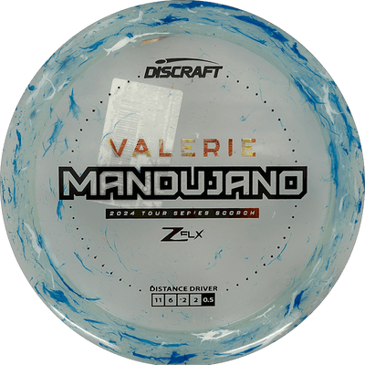 Discraft Scorch Discraft Scorch - Jawbreaker Z FLX - Valerie Mandujano Tour Series / 170-72g - Light Blue Jawbreaker (Sunset Foil/Black) - Skyline Disc Golf