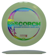 Discraft Scorch - Seasonal Mega Glo / 171g - Glow (Gold Foil) - Skyline Disc Golf
