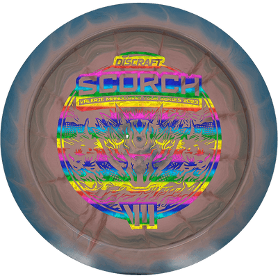 Discraft Scorch Discraft Scorch - Signature ESP - Valerie Mandujano Tour Series / 170-72g - Slate Pink/Blue-ish Swirl (Rainbow) - Skyline Disc Golf