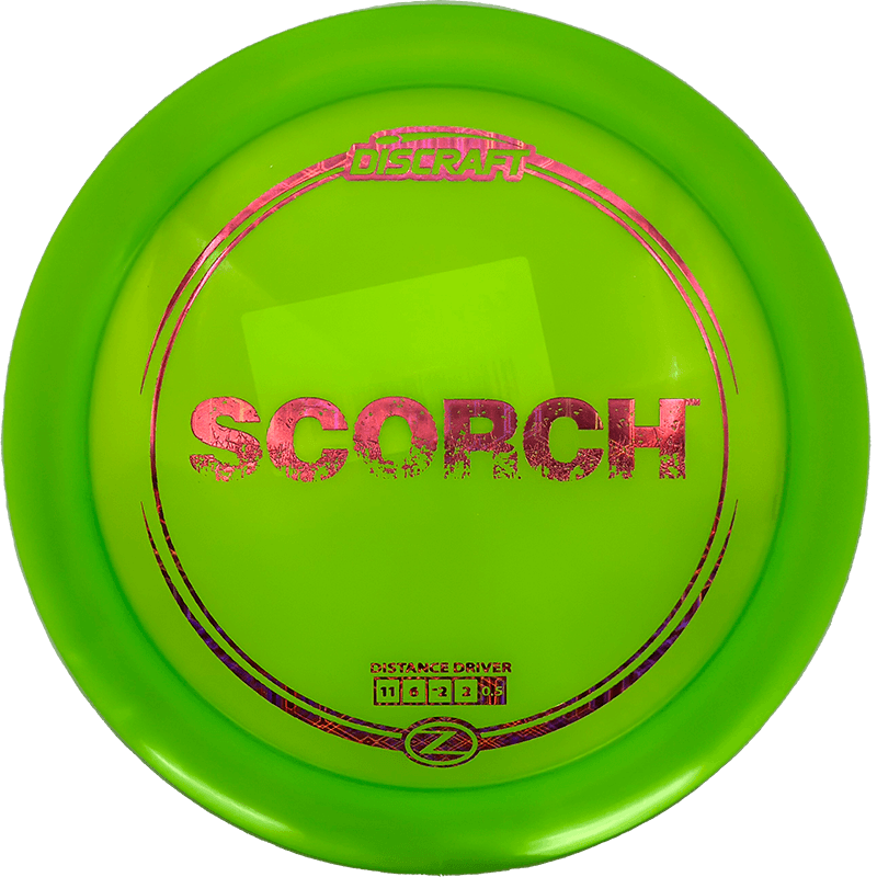 Discraft Scorch Discraft Scorch - Z Line / 173-74g - Lime (Crimson Foil) - Skyline Disc Golf