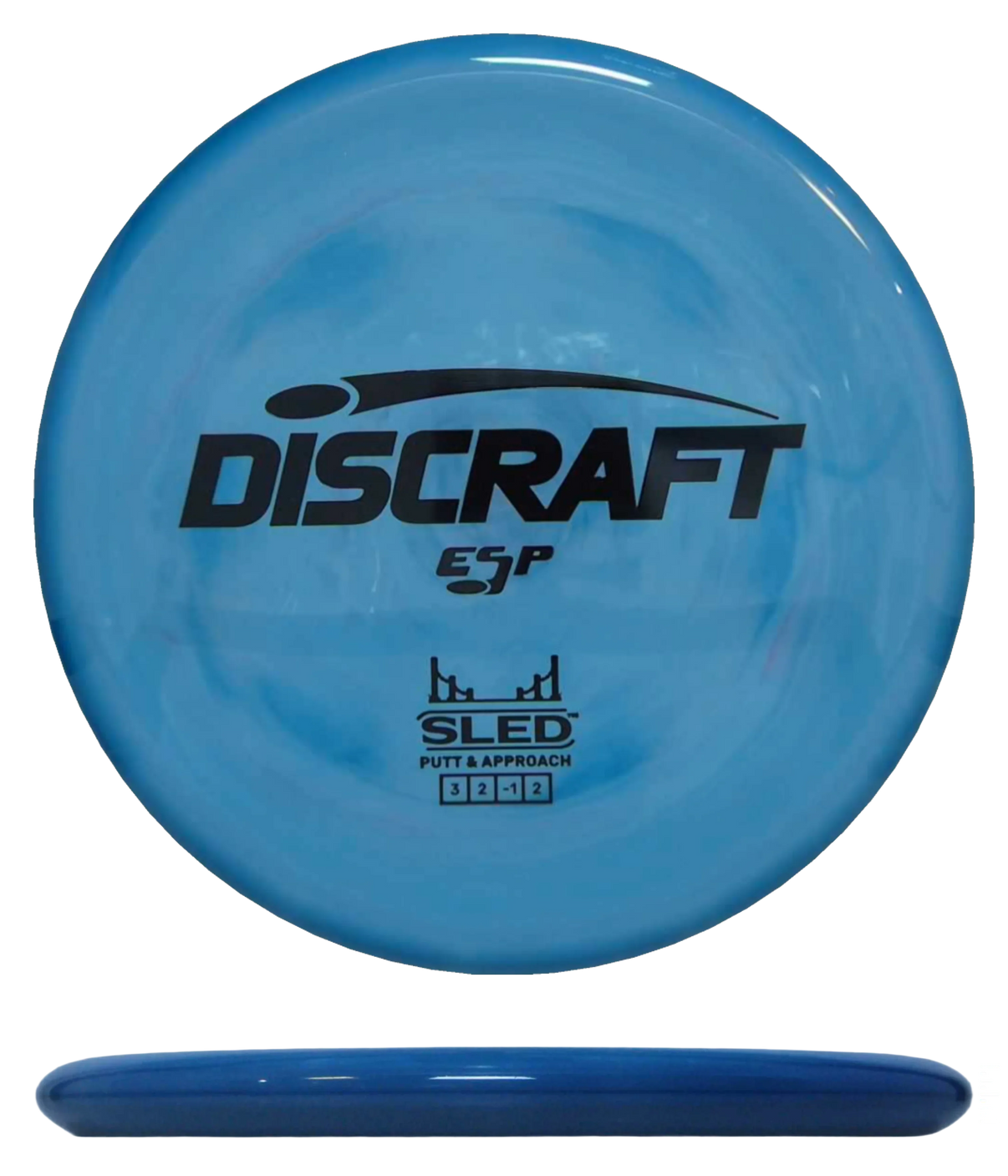 Discraft Sled - ESP / 177g - Blue Swirl (Black) - Skyline Disc Golf