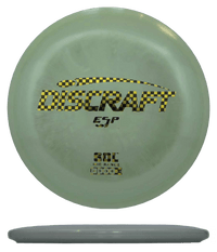 167 - 69g - Pea Green (Black/Gold Checkers) ESP Discraft Sol - Skyline Disc Golf