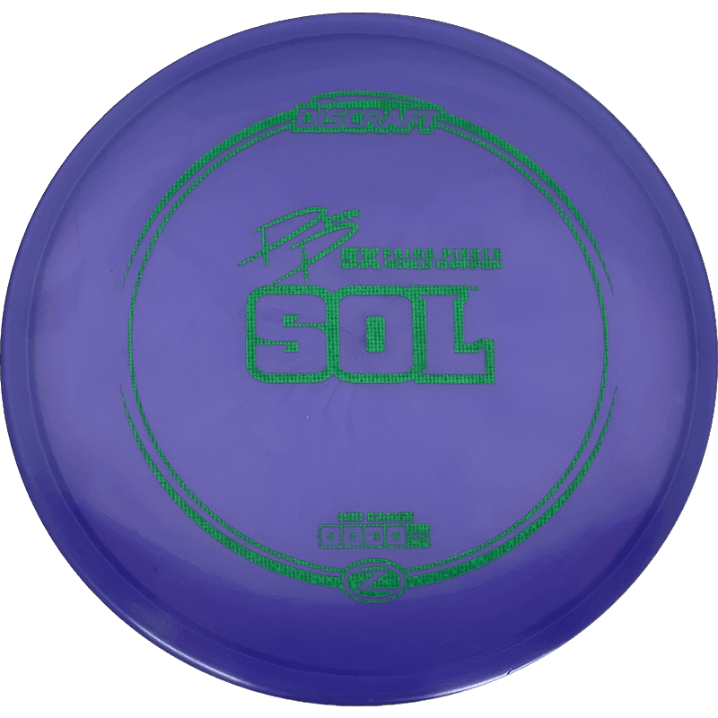 Discraft Sol - Z Line / 173-74g - Royal Blue (Green Disco)