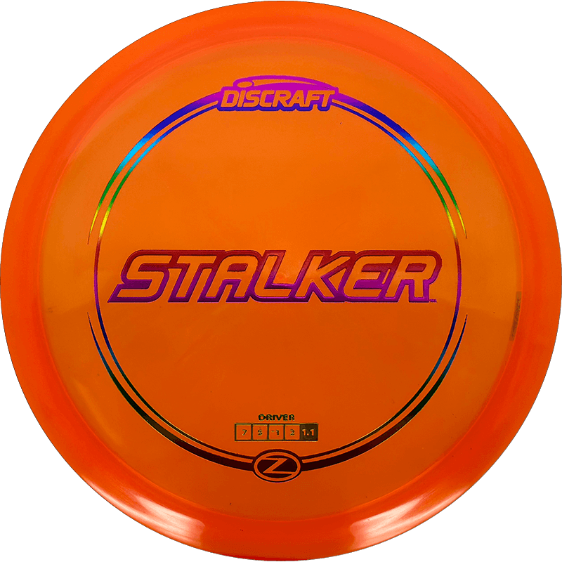 Discraft Stalker Discraft Stalker - Z Line / 173-74g - Orange (Rainbow Foil) - Skyline Disc Golf