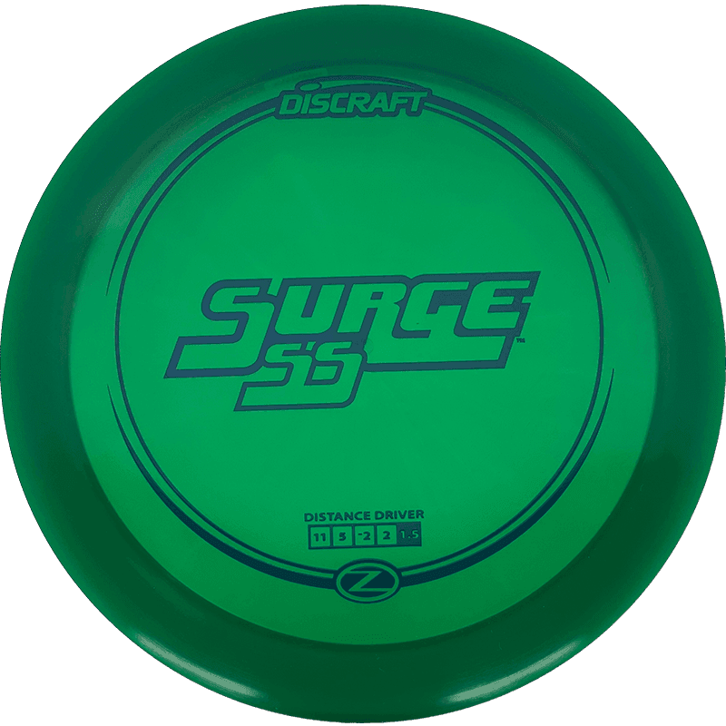 Discraft Surge SS - Z Line / 173-74g - Green (Blue Green)