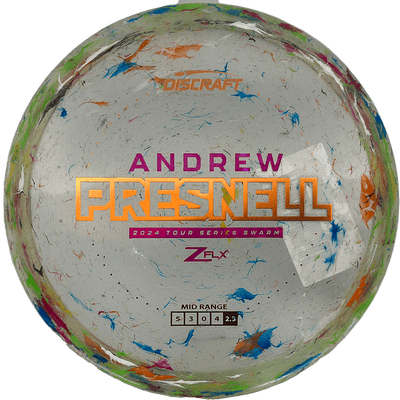 Discraft Swarm Discraft Swarm - Jawbreaker Z FLX - Andrew Presnell Tour Series / 177+ - Multicolor Jawbreaker (Magenta/Orange Chrome) - Skyline Disc Golf