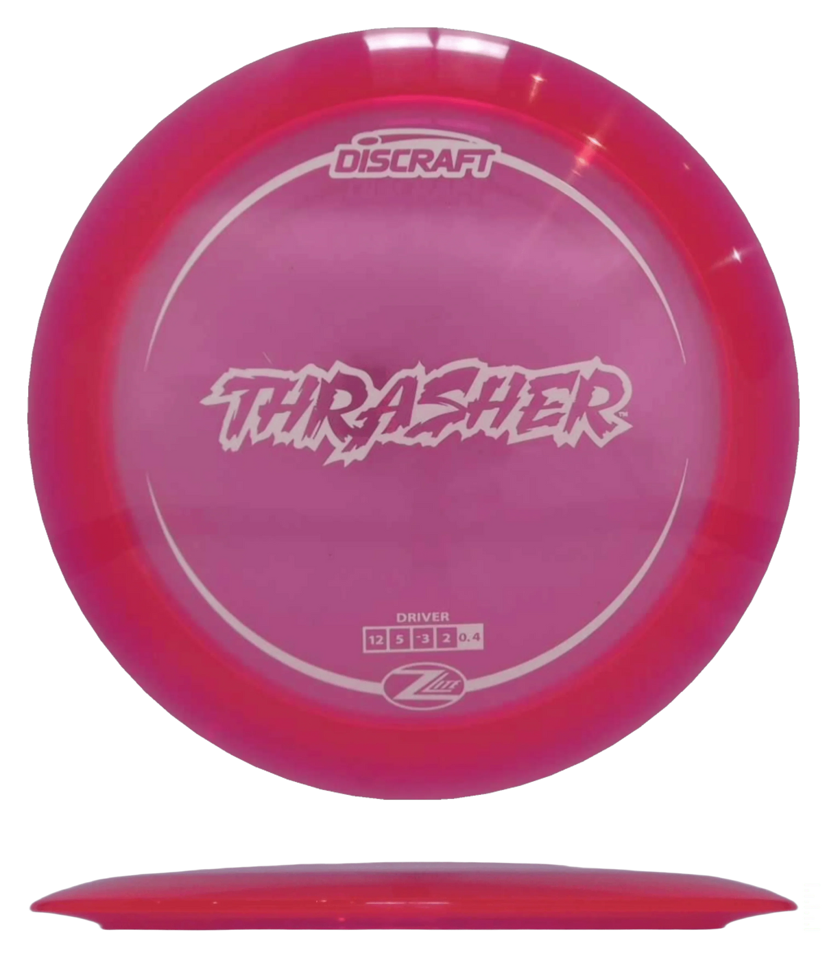 Discraft Thrasher - Z Lite / 158g - Pink (White) - Skyline Disc Golf