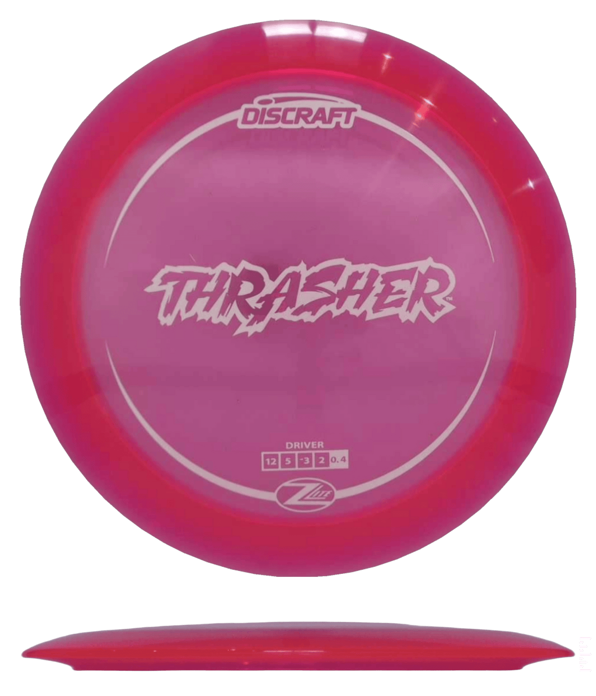 158g - Pink (White) Z Lite Discraft Thrasher - Skyline Disc Golf