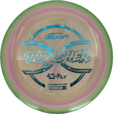 Discraft Thrasher Discraft Thrasher - ESP FLX / 170-72g - Pink Limeade Swirl (Blue Snowflakes) - Skyline Disc Golf