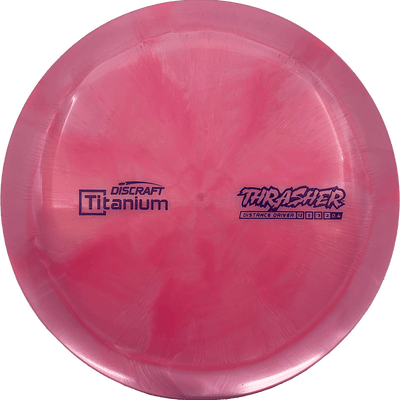 Discraft Thrasher Discraft Thrasher - Titanium / 170-72g - Pink Rose Swirl (Navy Blue) - Skyline Disc Golf