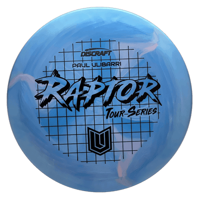 Discraft Tour Series '22 Discraft Tour Series '22 - Raptor / 173-74g - Blue/Pink Swirl (Black) - Skyline Disc Golf