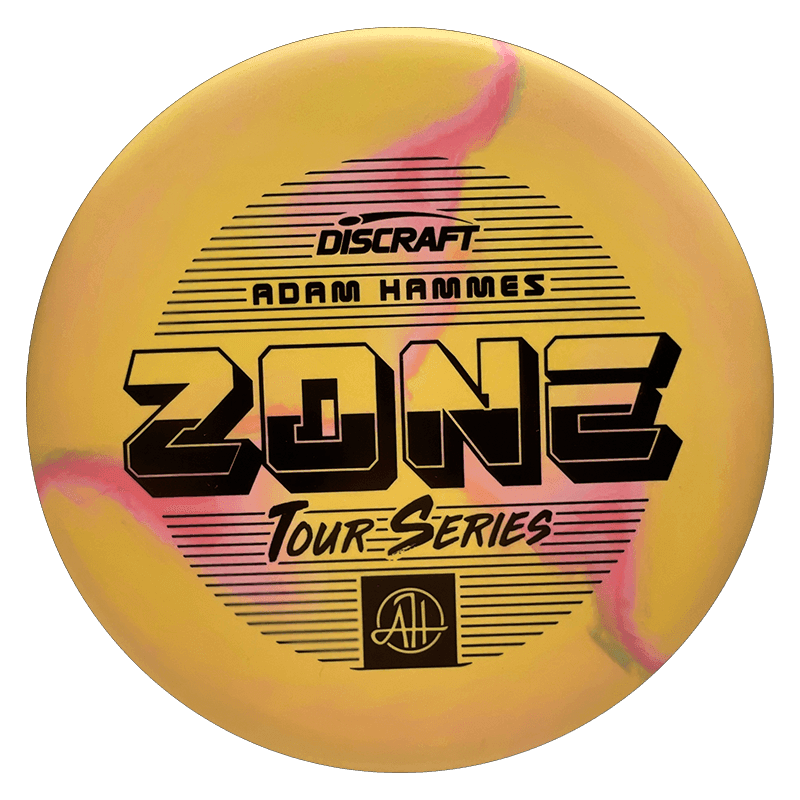 Discraft Tour Series '22 Discraft Tour Series '22 - Zone / 170-72g - Banana/Pink Swirl (Black) - Skyline Disc Golf