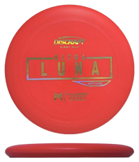 Discraft UltraLuna - Putter Line Soft / 174g - Red (Gold Chrome - First Run) - Skyline Disc Golf