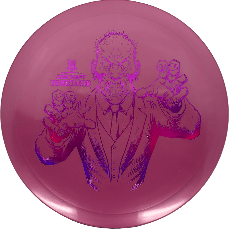 Discraft Undertaker Discraft Undertaker - Big Z / 173-74g - Rose Pink (Magenta Foil) - Skyline Disc Golf