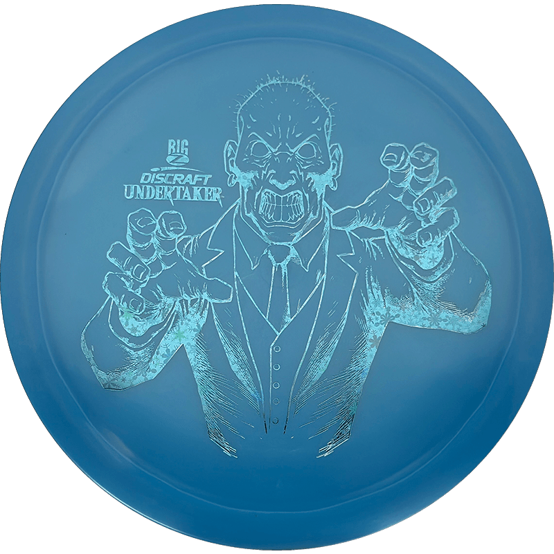 Discraft Undertaker Discraft Undertaker - Big Z / 167-69g - Blue (Blue Snowflakes) - Skyline Disc Golf