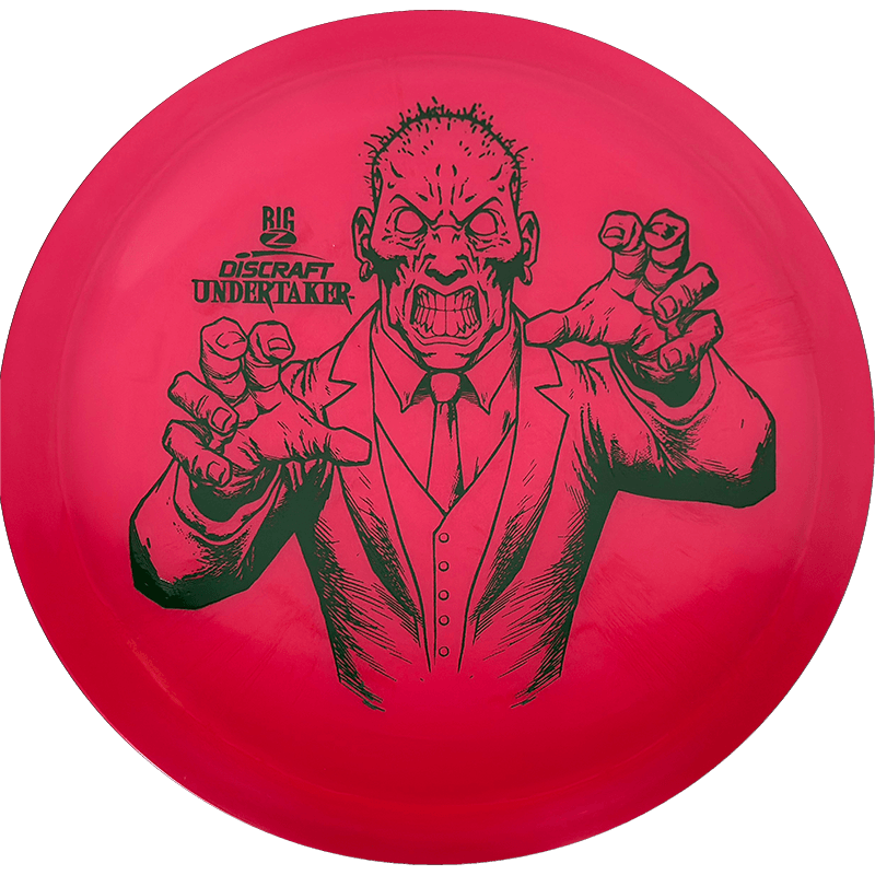 Discraft Undertaker Discraft Undertaker - Big Z / 173-74g - Rose Red (Forest Green) - Skyline Disc Golf