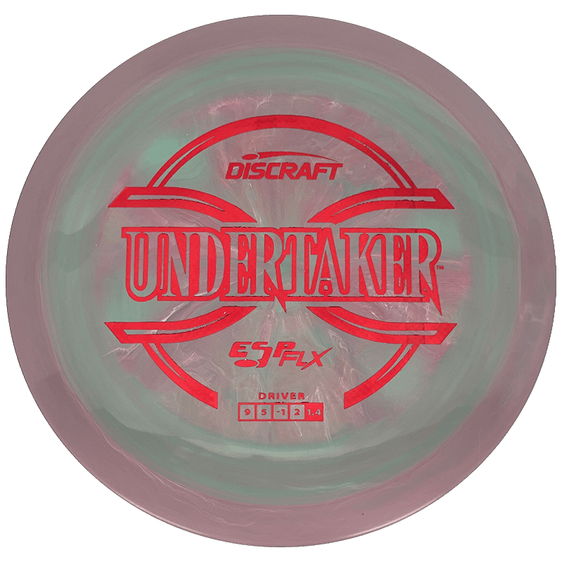 Discraft Undertaker Discraft Undertaker - ESP FLX / 173-74g - Mauve/Gray Swirl (Red Foil) - Skyline Disc Golf