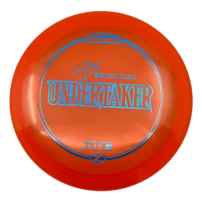 Discraft Undertaker Discraft Undertaker - Z Line / 173-74g - Red Orange (Blue Chrome) - Skyline Disc Golf