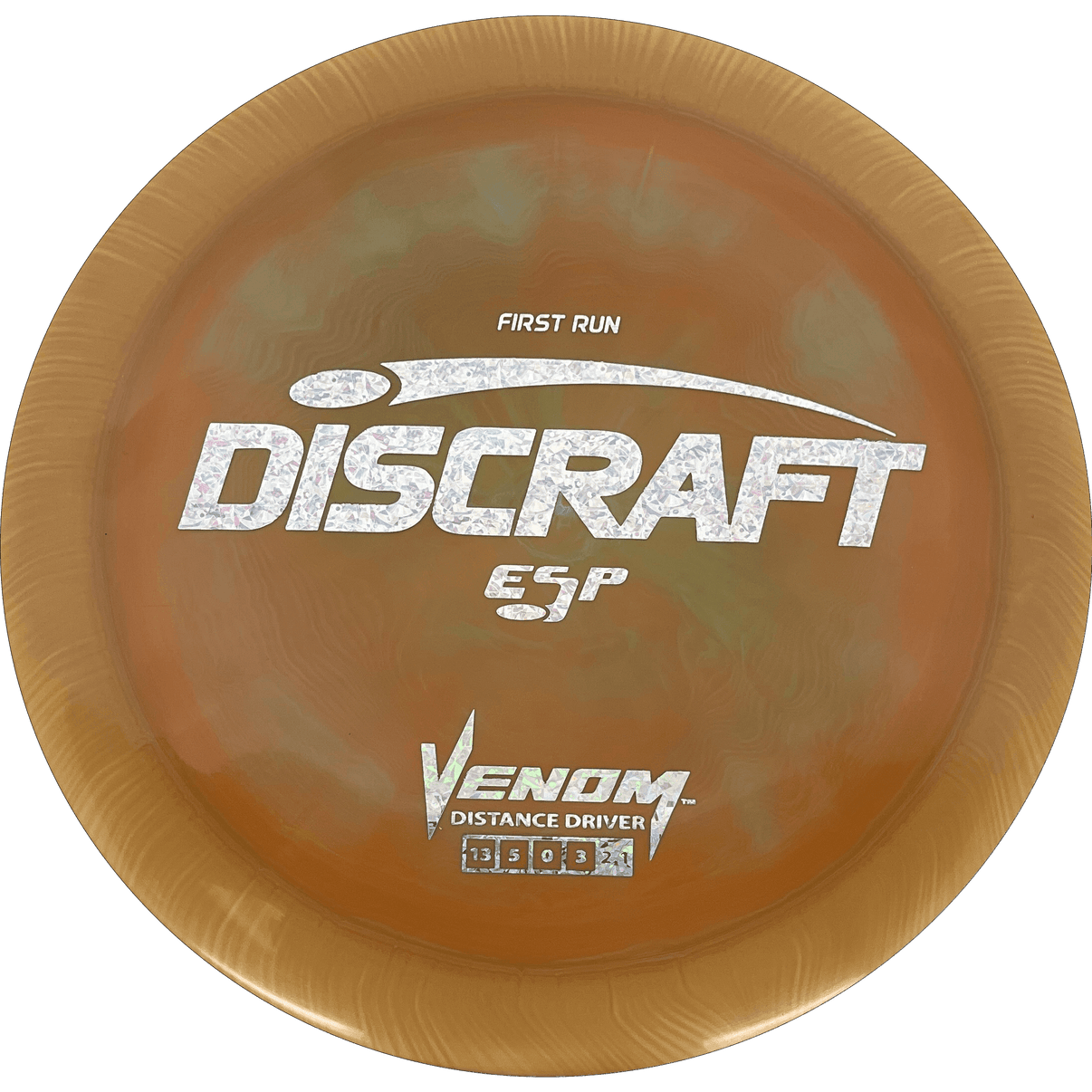 173 - 74g - Sandstone (Silver Shatter) ESP Discraft Venom - Skyline Disc Golf