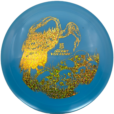 Discraft Vulture Discraft Vulture - Big Z / 173-74g - Sky Blue (Gold Disco) - Skyline Disc Golf