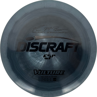 Discraft Vulture Discraft Vulture - ESP / 170-72g - Charcoal Swirl (Black) - Skyline Disc Golf