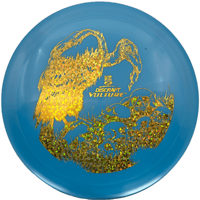 Discraft Vulture Discraft Vulture - Big Z / 173-74g - Sky Blue (Gold Disco) - Skyline Disc Golf