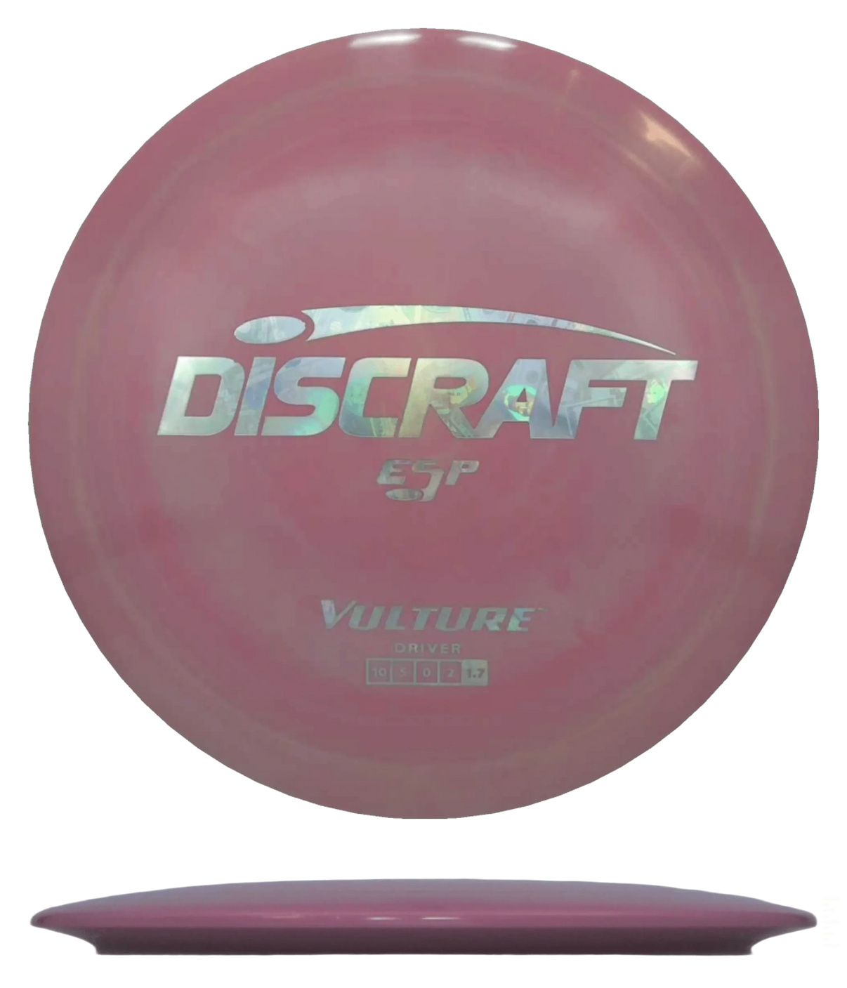 Discraft Vulture - ESP / 173-74g - Mauve/Red (Moneystamp) - Skyline Disc Golf