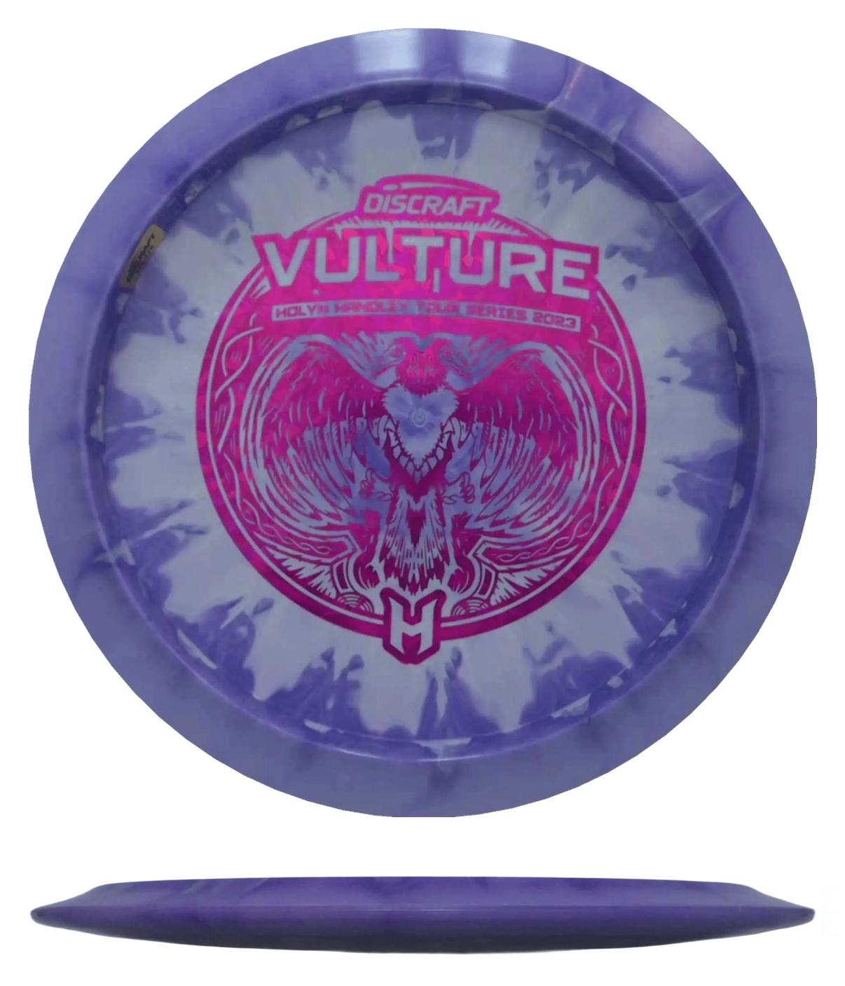 Discraft Vulture - Z Swirl - 2025 Tour Series / 173-74g - Blue (Magenta Shatter) - Skyline Disc Golf