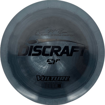 Discraft Vulture Discraft Vulture - ESP / 170-72g - Charcoal Swirl (Black) - Skyline Disc Golf